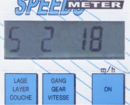a new type of liquid crystal display velocimeter